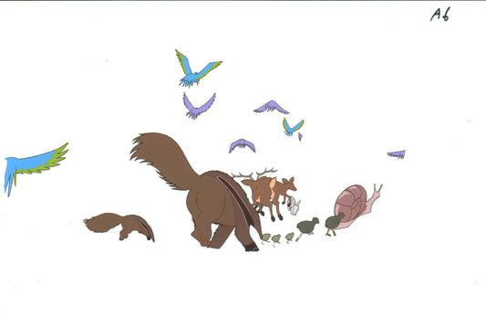 Little Nemo Adventures in Slumberland Animation Cel n Drawing 1989 McCay F468