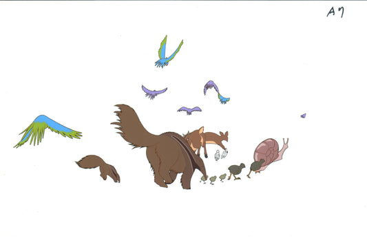 Little Nemo Adventures in Slumberland Animation Cel n Drawing 1989 McCay F469