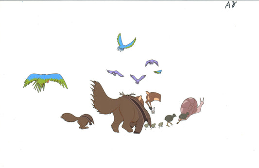 Little Nemo Adventures in Slumberland Animation Cel n Drawing 1989 McCay F470