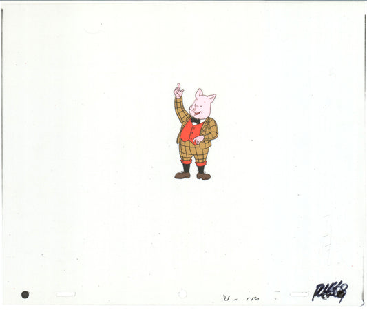 RUPERT Bear Original Production Animation Cel Nelvana Tourtel 1990s B532