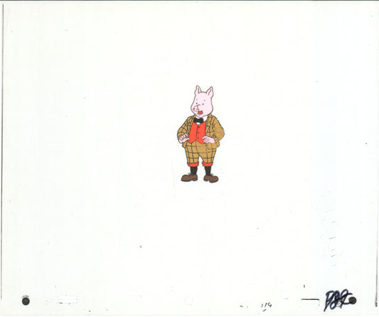 RUPERT Bear Original Production Animation Cel Nelvana Tourtel 1990s B534