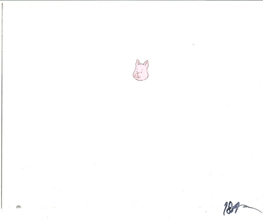 RUPERT Bear Original Production Animation Cel Nelvana Tourtel 1990s B542