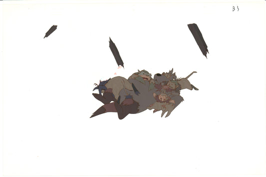 Little Nemo Adventures Slumberland Animation Cel with stuck Drawing 1989 McCay H570