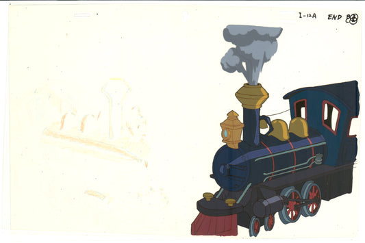 Little Nemo Adventures Slumberland Animation Cel with stuck Drawing 1989 McCay H585