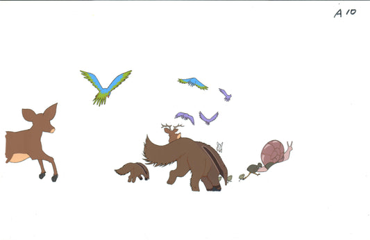 Little Nemo Adventures in Slumberland Animation Cel n Drawing 1989 McCay G612