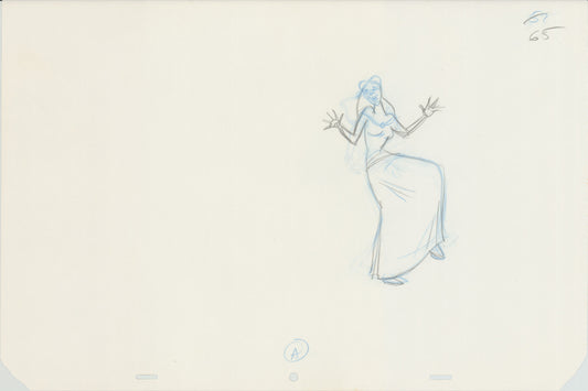 Swan Princess Original Production Animation Cel Drawing 1994 Richard Rich A628