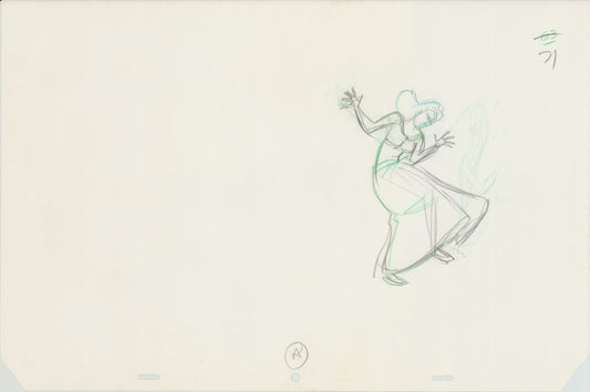 Swan Princess Original Production Animation Cel Drawing 1994 Richard Rich A631