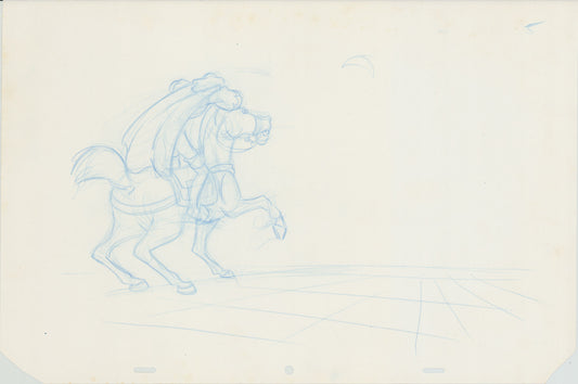 Swan Princess Original Production Animation Cel Drawing 1994 Richard Rich A643