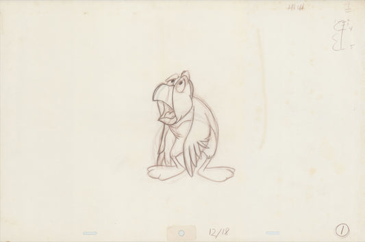 Swan Princess Original Production Animation Cel Drawing 1994 Richard Rich A651