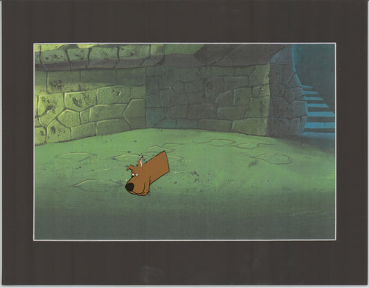 SCOOBY DOO 1972 Production Animation Cel From Hanna Barbera 30 Used to make an episode!