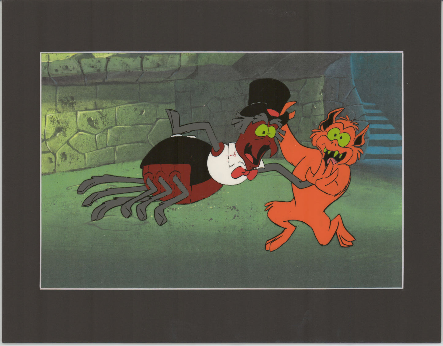 SCOOBY DOO Monster Animation Production Cel from Hanna Barbera 1985 34 Actually used to make an episode!