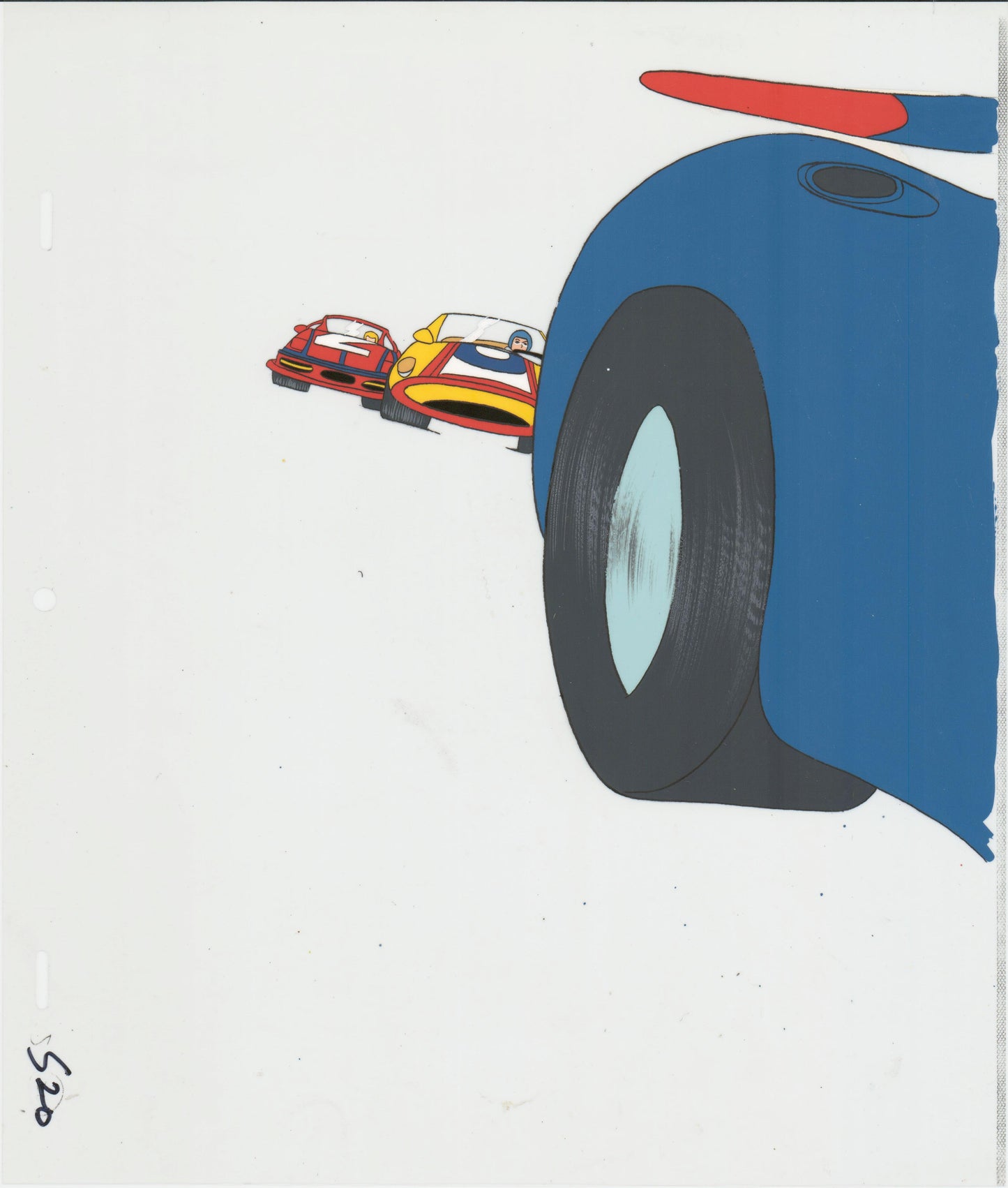New Adventures of Speed Racer Mach Go Go Go Production Animation Cel 1993 8-754