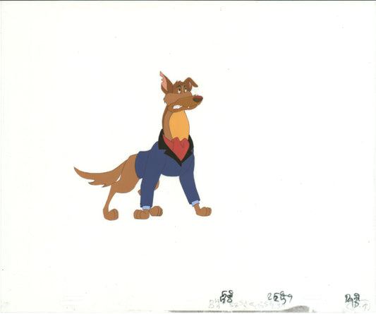 All Dogs Go To Heaven TV Production Animation Cel and Drawing Don Bluth 1996-8 B766