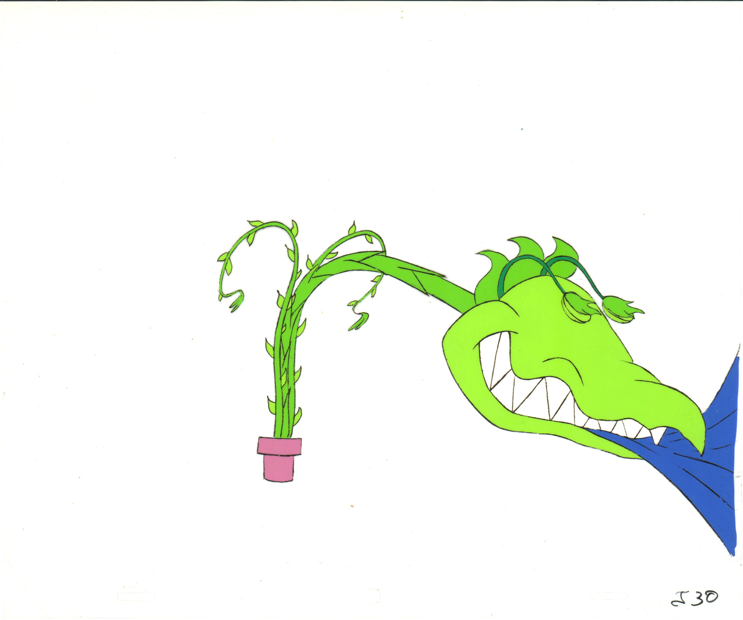 Little Shop of Horrors Original Production Animation Cel from Marvel and Saban 1991 C788