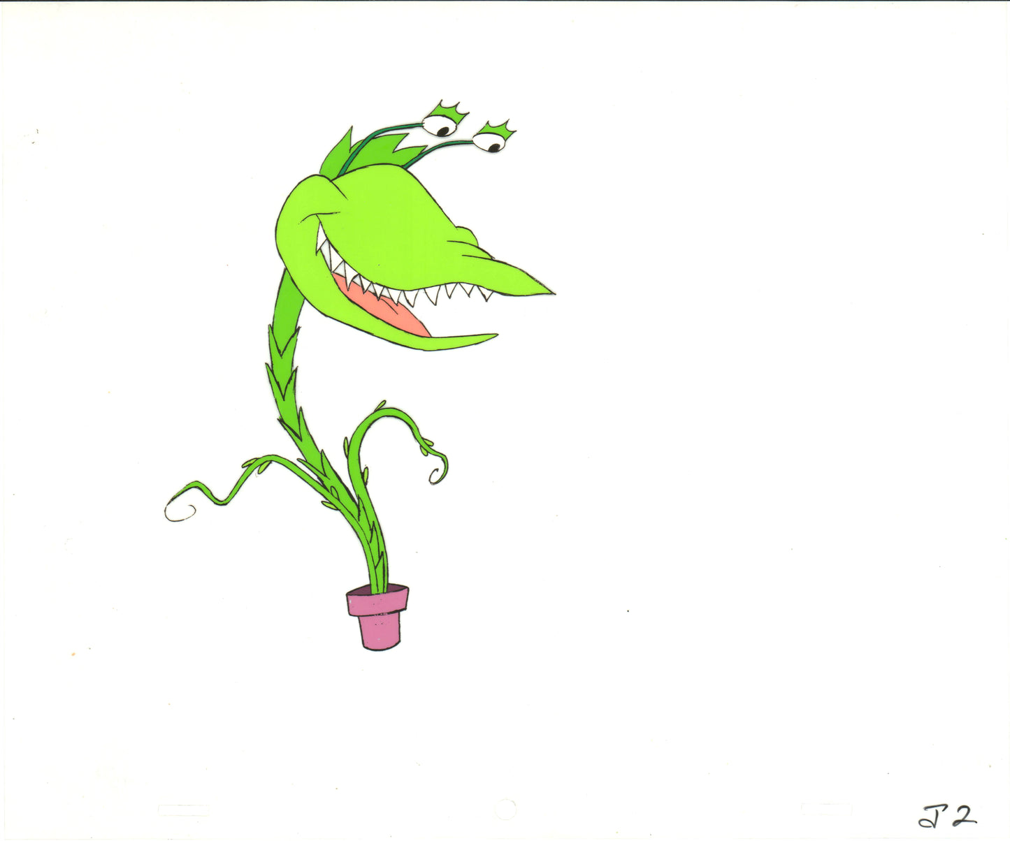 Little Shop of Horrors Original Production Animation Cel from Marvel and Saban 1991 C801