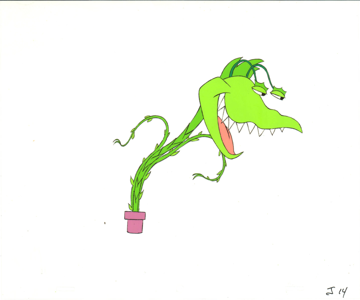 Little Shop of Horrors Original Production Animation Cel from Marvel and Saban 1991 C807