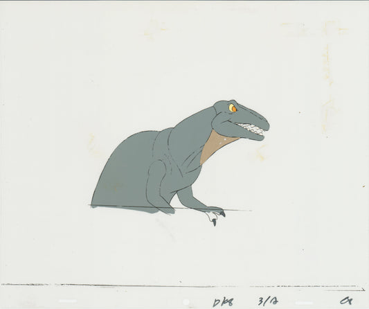 Dink the Little Dinosaur Production Animation Cel from Ruby Spears 1989-90 8-812