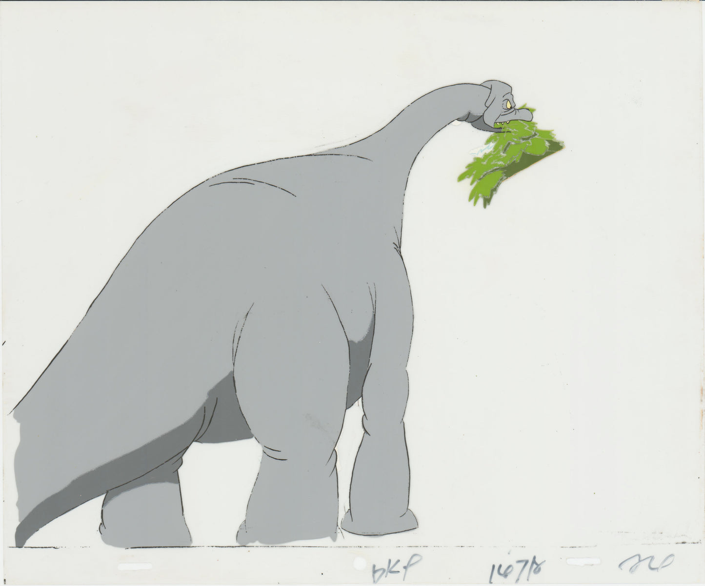 Dink the Little Dinosaur Production Animation Cel from Ruby Spears 1989-90 8-814