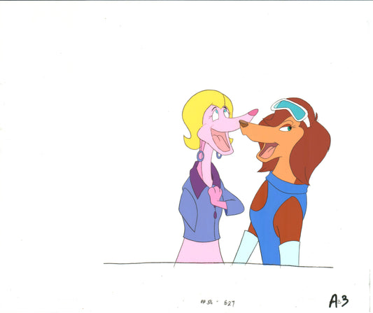 All Dogs Go To Heaven TV Production Animation Cel and Drawing Don Bluth 1996-8 A815