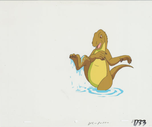 Dink the Little Dinosaur Production Animation Cel from Ruby Spears 1989-90 8-829