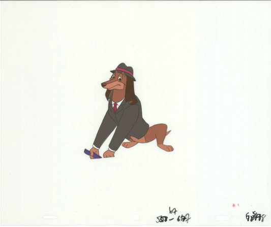 All Dogs Go To Heaven TV Production Animation Cel and Drawing Don Bluth 1996-8 A831