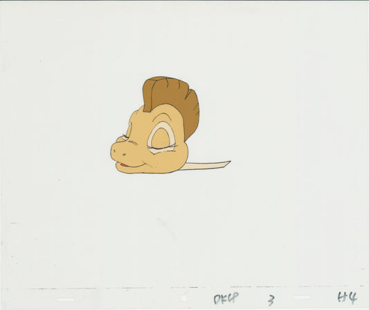 Dink the Little Dinosaur Production Animation Cel from Ruby Spears 1989-90 8-843