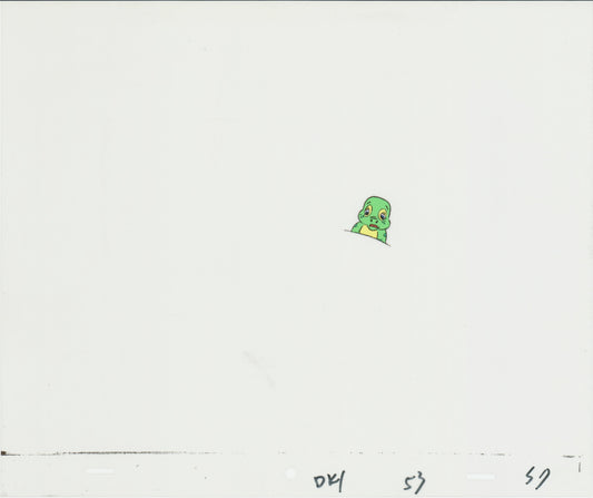 Dink the Little Dinosaur Production Animation Cel from Ruby Spears 1989-90 8-846