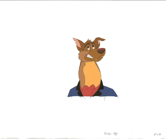 All Dogs Go To Heaven TV Production Animation Cel and Drawing Don Bluth 1996-8 A853