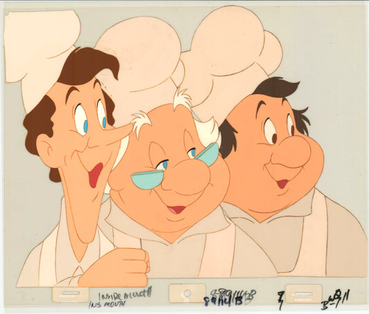 Cinnamon Toast Crunch Cereal Production Animation Cel Setup from Commercial 64