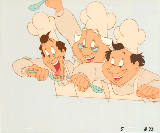 Cinnamon Toast Crunch Cereal Production Animation Cel Setup from Commercial 66