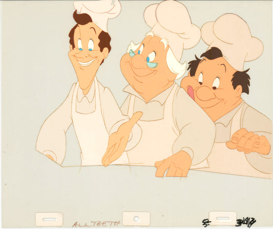 Cinnamon Toast Crunch Cereal Production Animation Cel Setup from Commercial 67