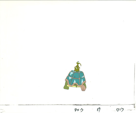 Dink the Little Dinosaur Production Animation Cel and Drawing from Ruby Spears 1989-91 D891