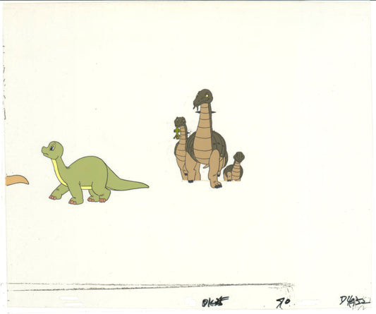 Dink the Little Dinosaur Production Animation Cels from Ruby Spears 1989-91 B802