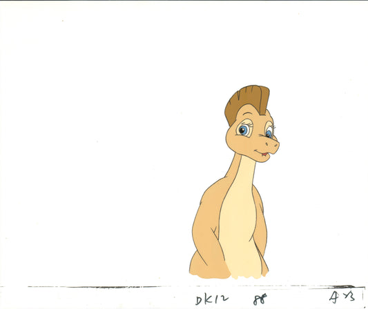 Dink the Little Dinosaur Production Animation Cel and Drawing from Ruby Spears 1989-91 D911