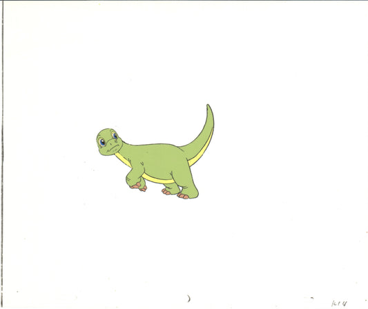 Dink the Little Dinosaur Production Animation Cel and Drawing from Ruby Spears 1989-91 D937