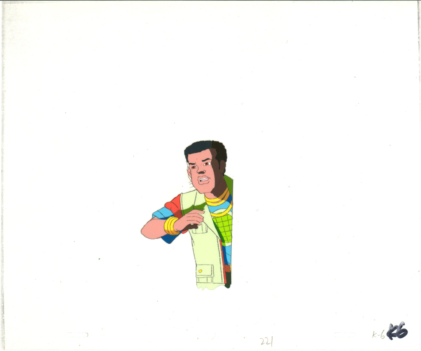 Captain Planet Planeteers Production Animation Cel Hanna Barbera 1990-95 B958