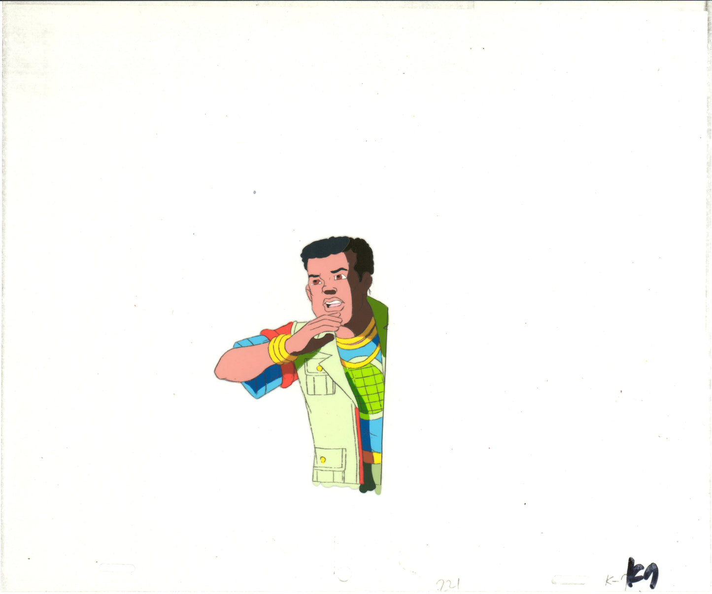 Captain Planet Planeteers Production Animation Cel Hanna Barbera 1990-95 B959