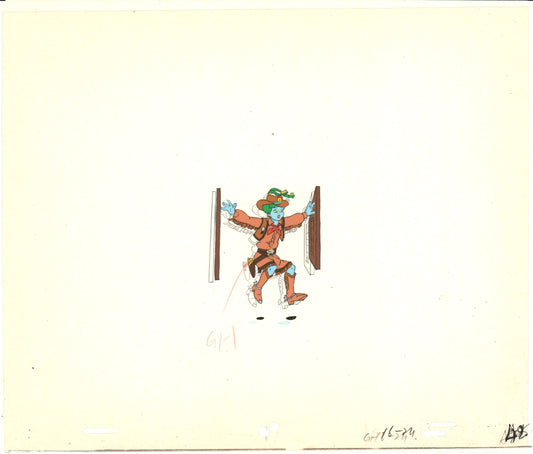 Gravedale High Production Animation Cel and Drawing Anime Hanna Barbera 1990 1037