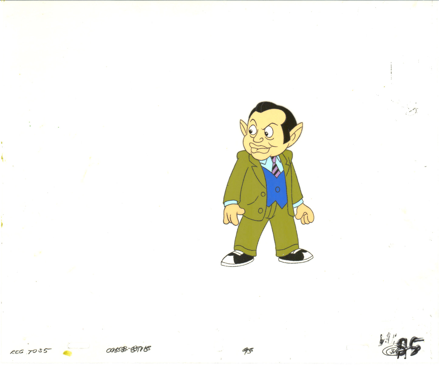 Fantastic Max Production Animation Cel Hanna Barbera 1988-90 1071