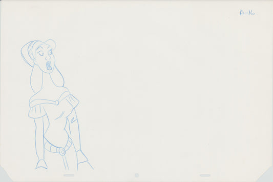 Swan Princess Original Production Animation Cel Drawing 1994 Richard Rich A086