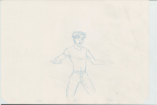 Titan A.E. by Don Bluth HUGE Production Animation Cel Drawing 2000 MD-105