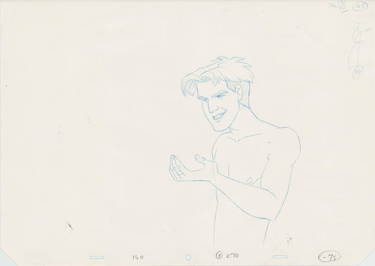 Titan A.E. by Don Bluth HUGE Production Animation Cel Drawing 2000 MD-110