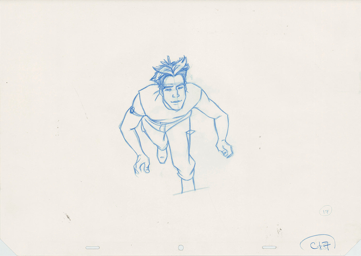 Titan A.E. by Don Bluth HUGE Production Animation Cel Drawing 2000 MD-112