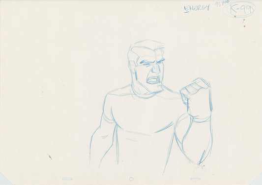 Titan A.E. by Don Bluth HUGE Production Animation Cel Drawing 2000 MD-113