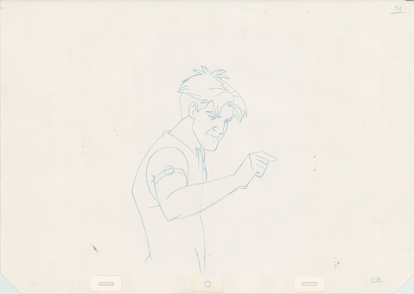 Titan A.E. by Don Bluth HUGE Production Animation Cel Drawing 2000 MD-116