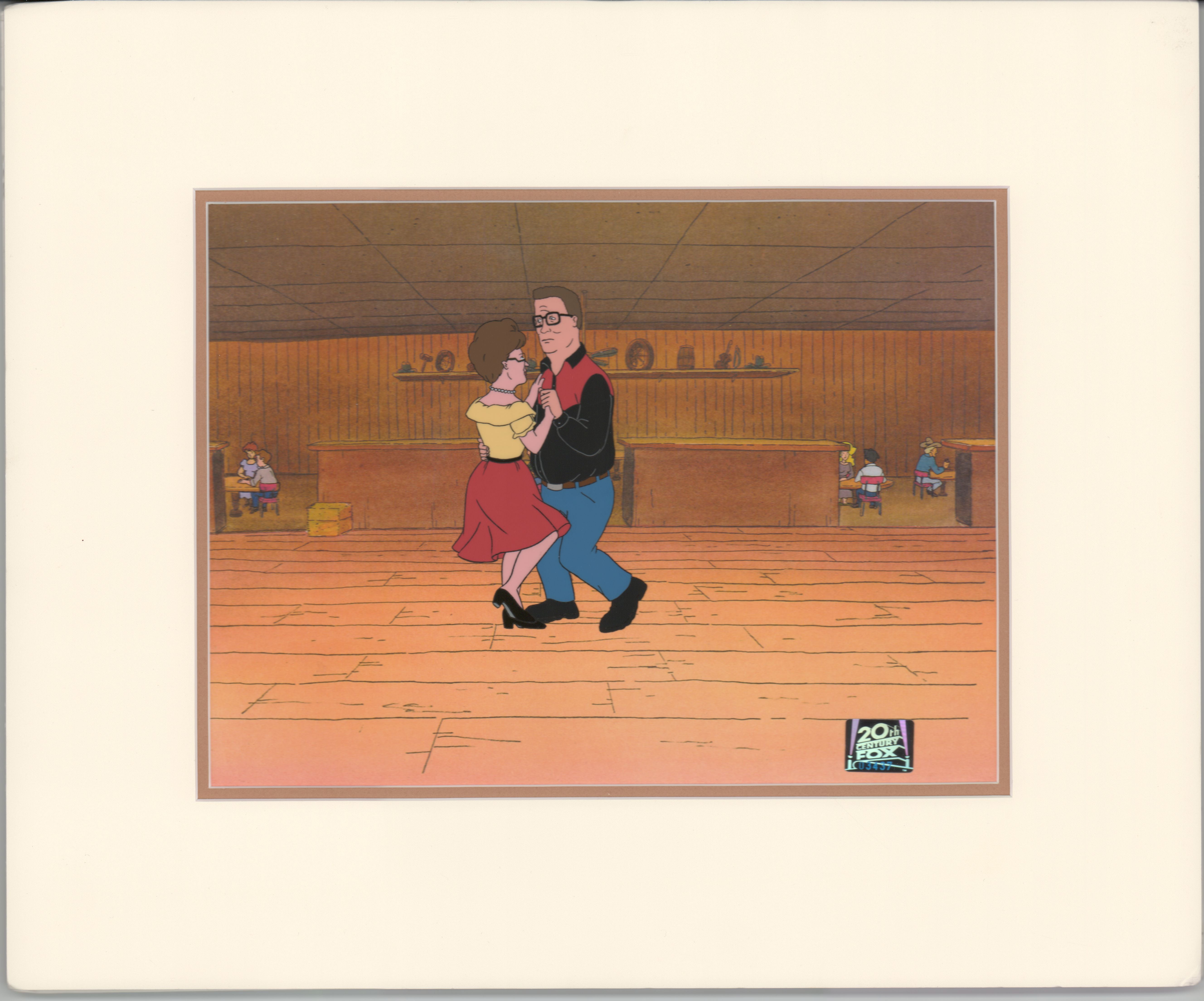 King of the Hill Original Animation Production Cel Drawing of Peggy Hill from order FOX 320