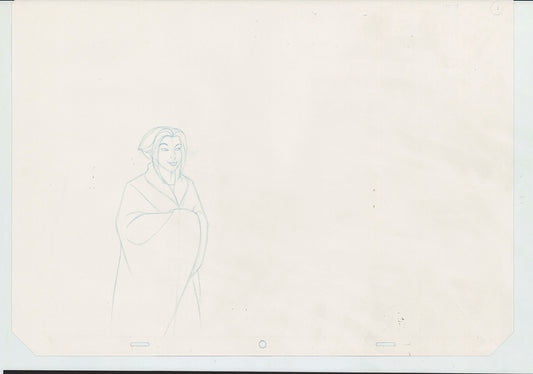 Titan A.E. by Don Bluth HUGE Production Animation Cel Drawing 2000 MD-128