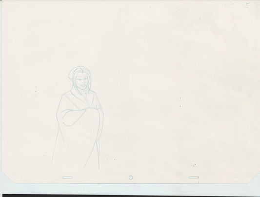 Titan A.E. by Don Bluth HUGE Production Animation Cel Drawing 2000 MD-129