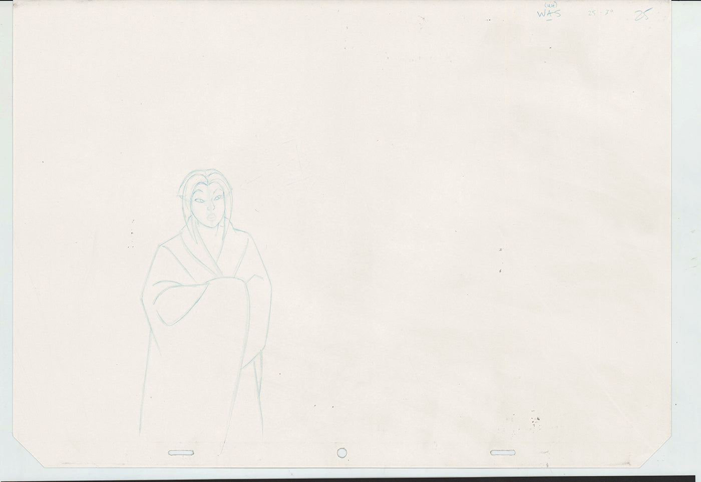 Titan A.E. by Don Bluth HUGE Production Animation Cel Drawing 2000 MD-130