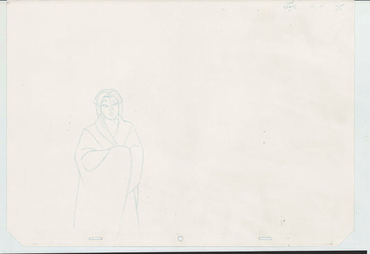 Titan A.E. by Don Bluth HUGE Production Animation Cel Drawing 2000 MD-130